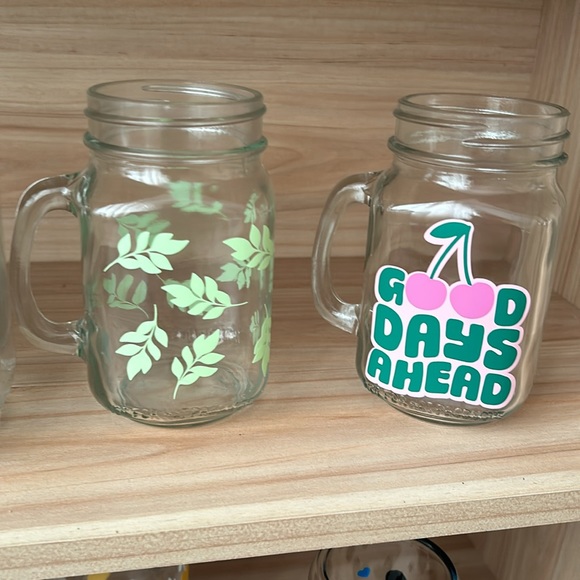 Handmade mason jars 2 for $20 - Picture 2 of 2